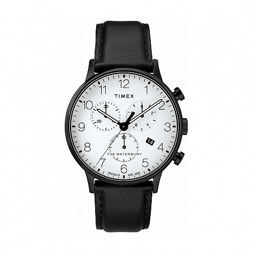 Waterbury Classic Chronograph 40mm Leather Strap